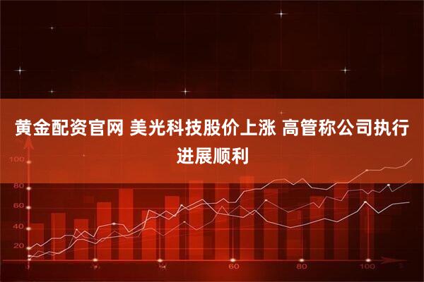 黄金配资官网 美光科技股价上涨 高管称公司执行进展顺利